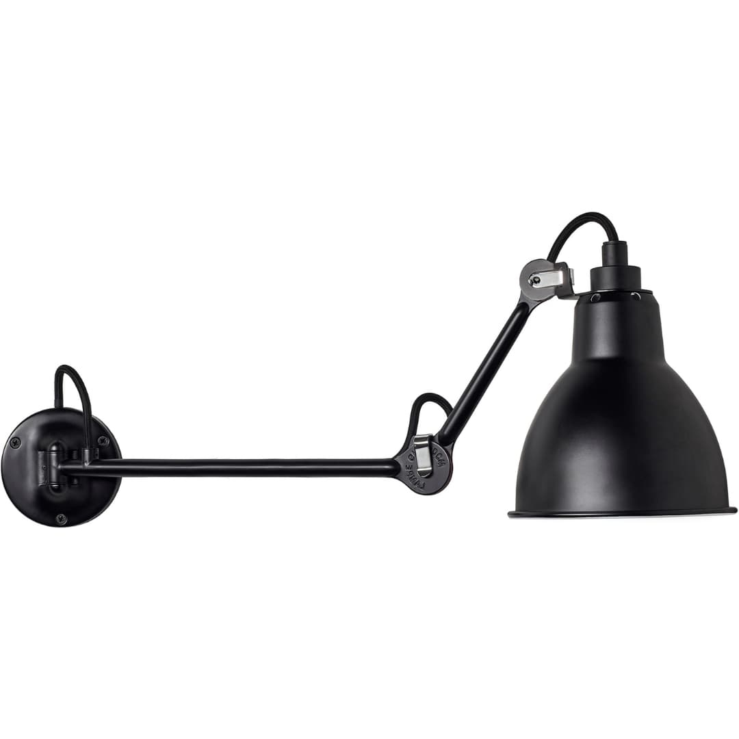 204 Væglampe L40 Sort - Lampe Gras på tilbud!