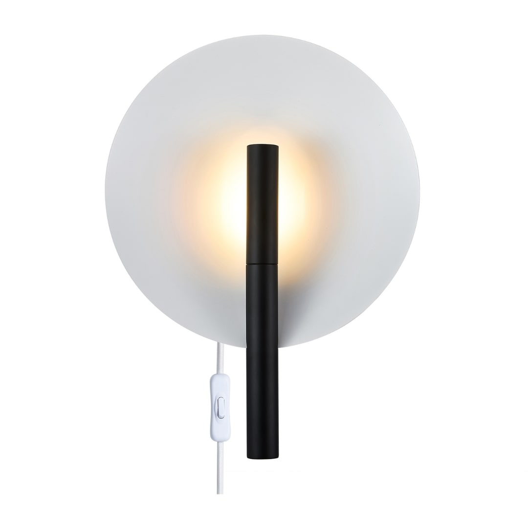 Furiko Væglampe i Sort - Elegant Design Udstillingsmodel