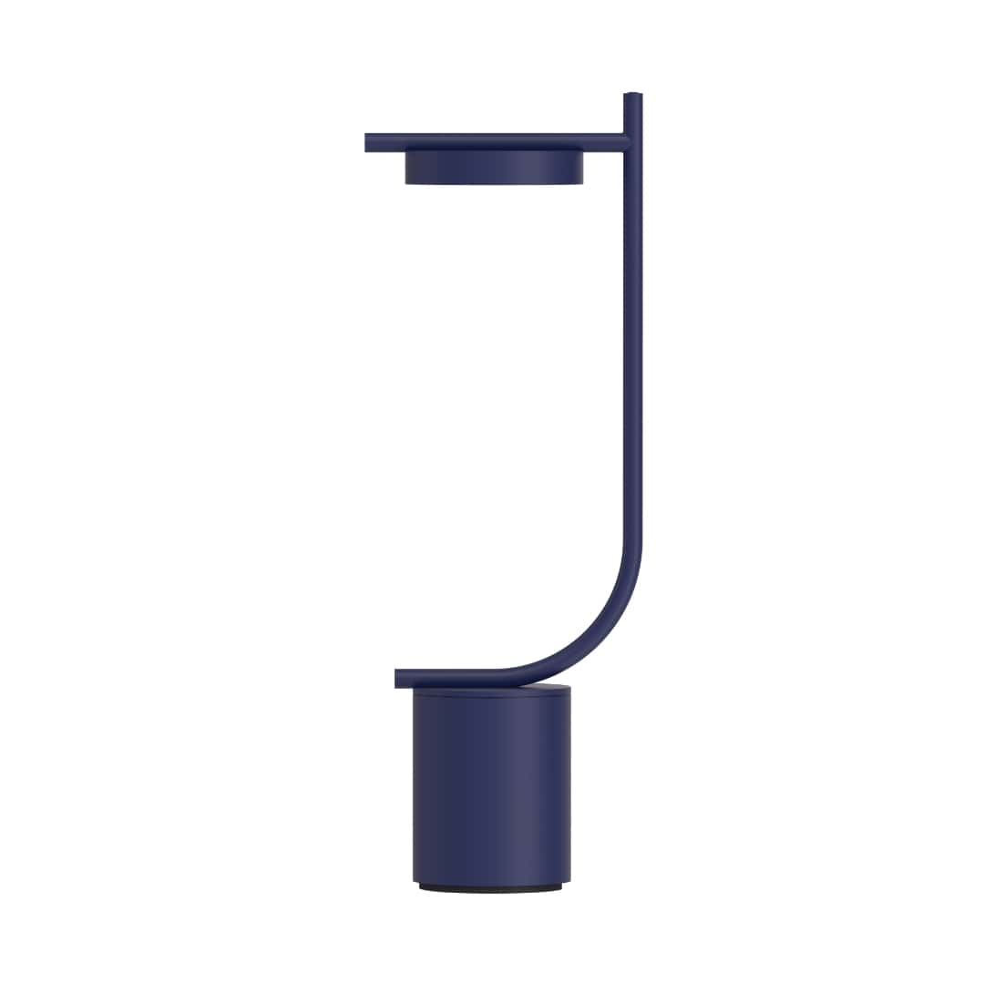 Igram Bærbar Bordlampe J i Blå - Elegant LED Belysning