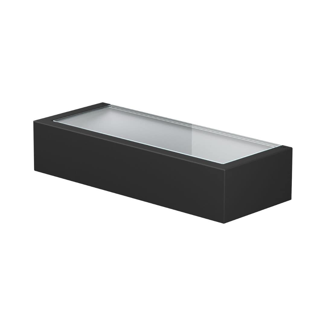 Mile Udendørs Væglampe 2 - Asymmetrisk Design i Sort