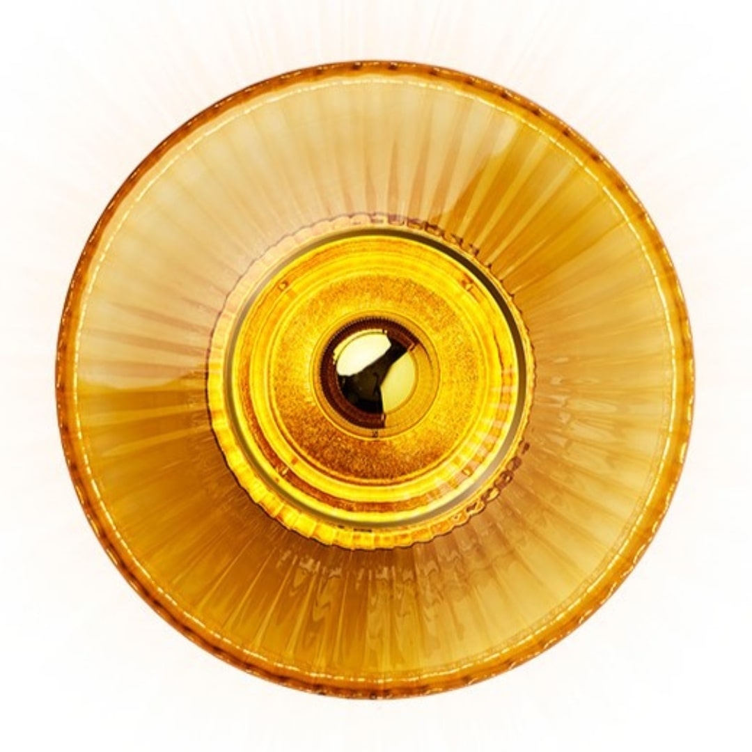 New Wave Optic Væglampe XL Amber - Unik Designlampe