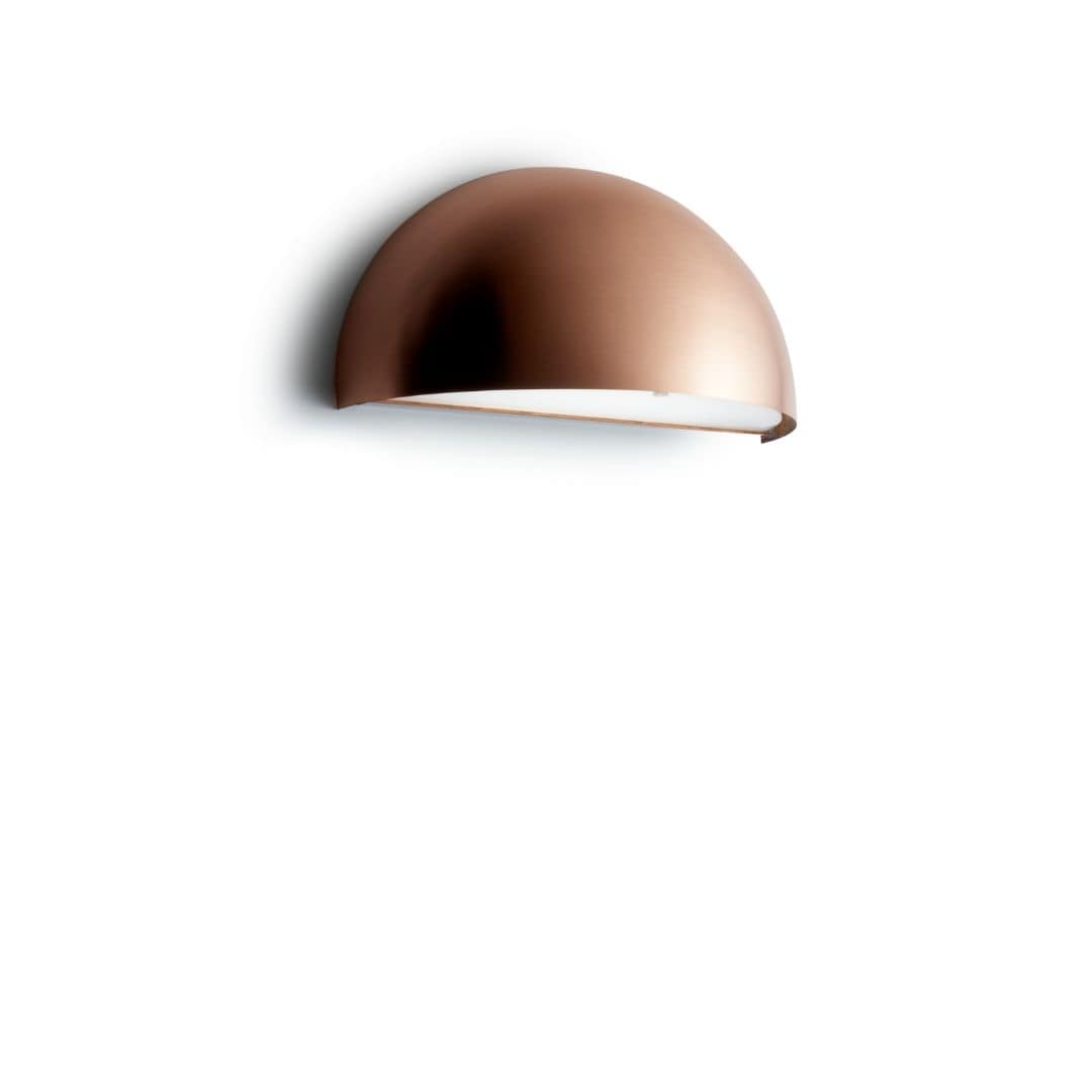 Rørhat LED Væglampe Rå Kobber - LIGHT-POINT