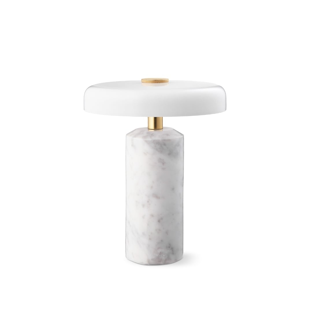 Trip Bordlampe Carrara/Opal - Elegant Design By Us