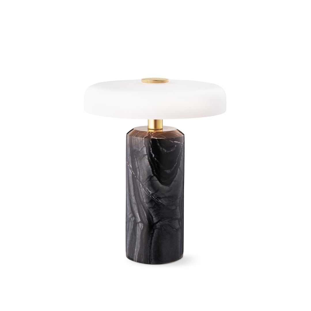 Trip Bordlampe i Charcoal/Opal Matt – Design By Us