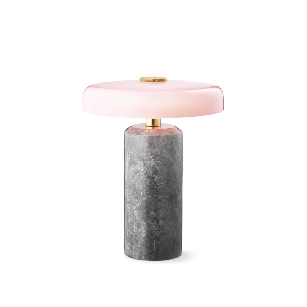 Trip Bordlampe i Sølv/Rosaguld – Elegant Design By Us
