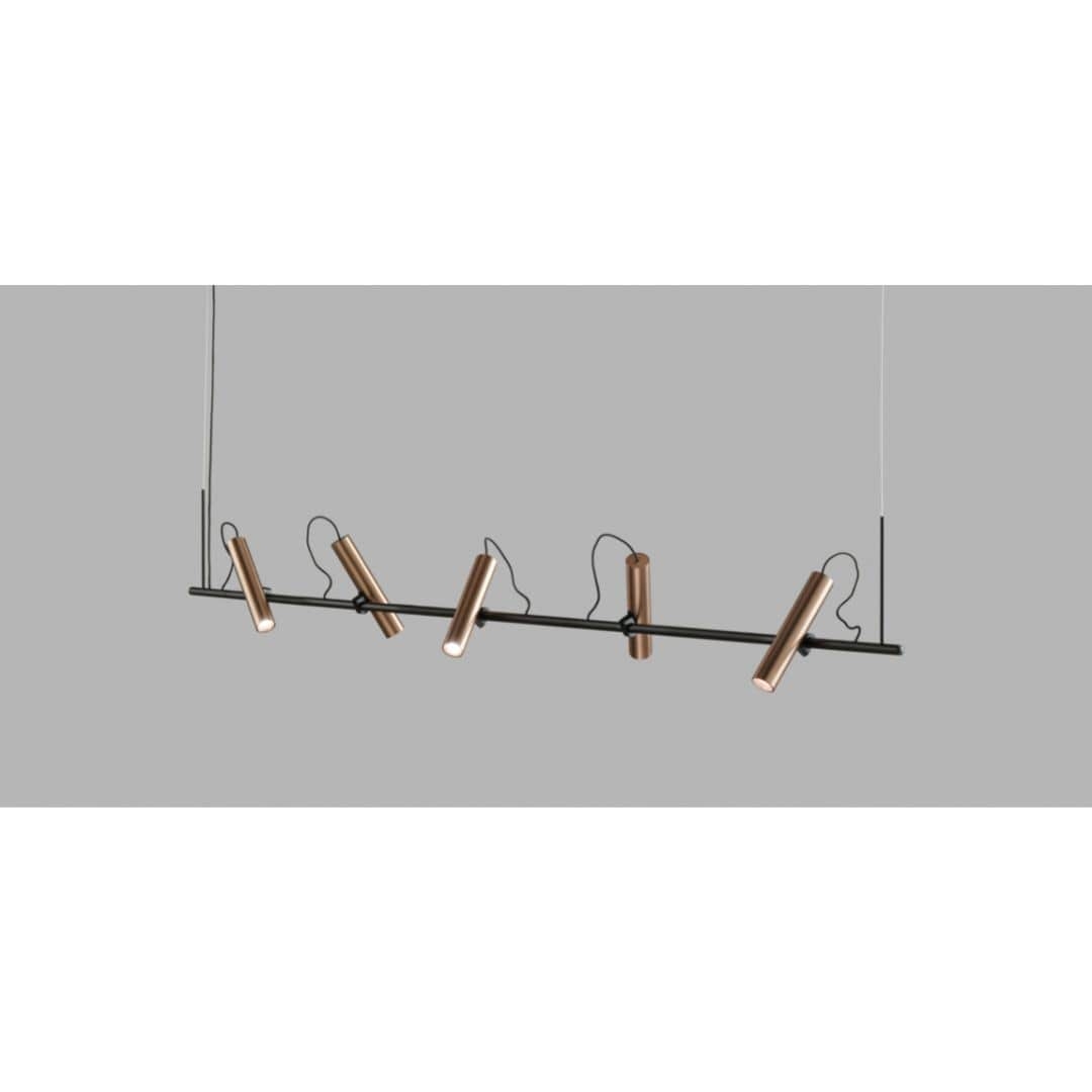 Spirit S2000 LED Pendel Sort/Rose Gold  -  2700K  -  LIGHT-POINT