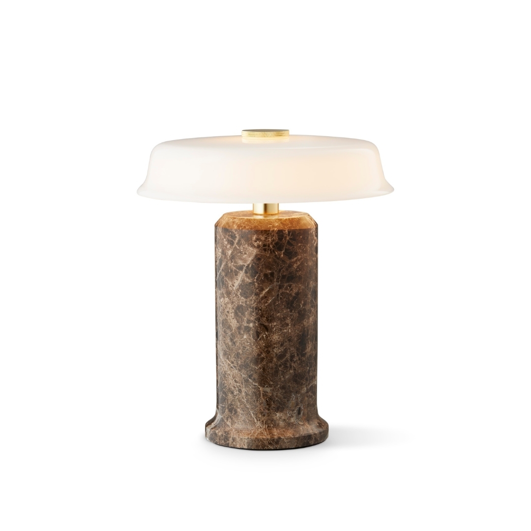 Trip No. 2 Bordlampe i Marmor og Glas - Design By Us
