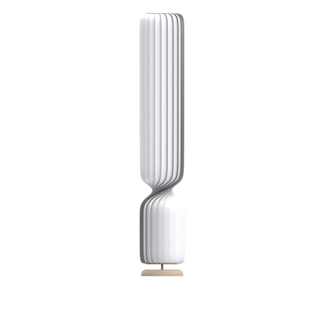 TR41 Gulvlampe Hvid Polykarbonat H: 157 ( papir & plast ) - Tom Rossau